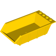 Lego auto nákladní korba sklápěcí 4x6, žlutá (6051026)